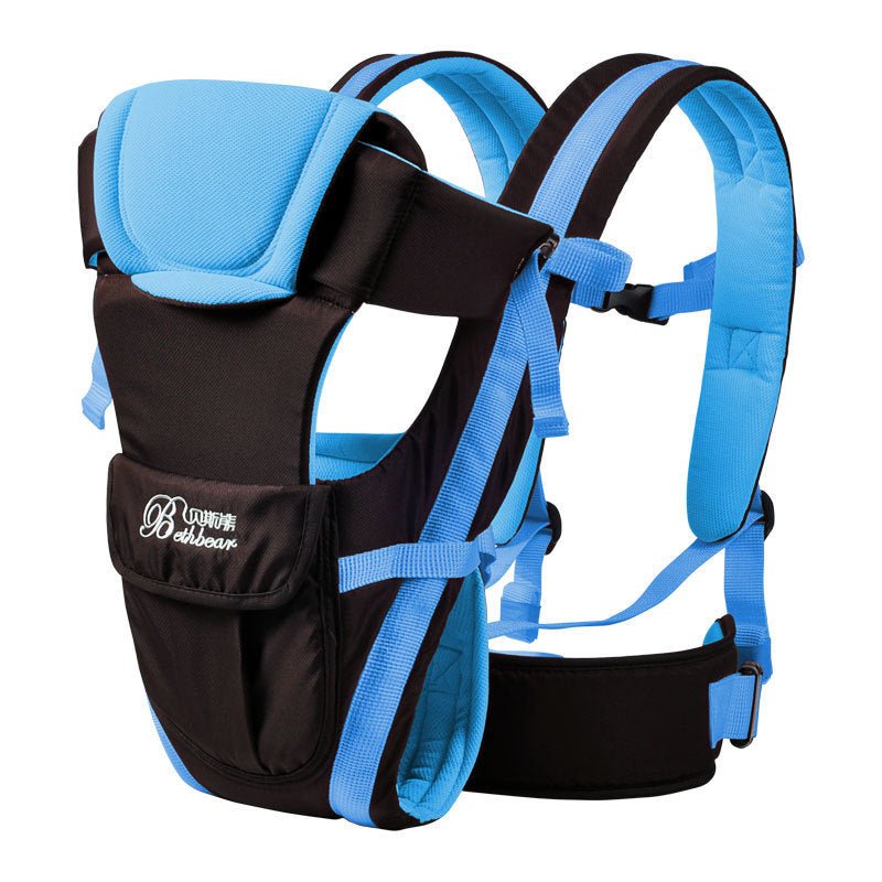 Double Shoulder Baby Carriers Mother and Child Travel Supplies $51.27 Dana Fashion Color: Blue Baby Clothing Overview: No More Strain Easy to Use Baby Loves It The unique hip seat supports and absorbs the weight of the baby so there is less strain on your
