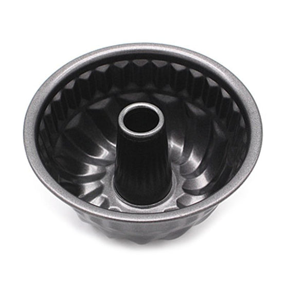 Doughnut baking mold $14.86 Dana Fashion Color: Black Size: L Dana's Kitchen Description: 100% brand new, high quality Features: As a result of the use of raised floor design, so it is easy to disassemble, easy to use, clean and concise, clean sanitation