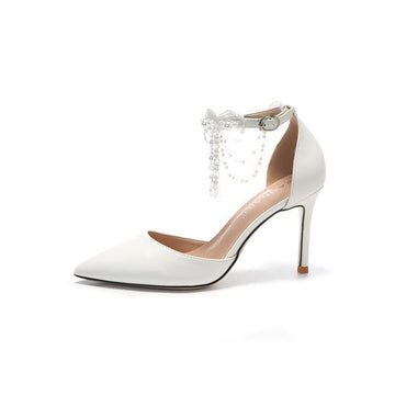 White Leather Surface PU9cm