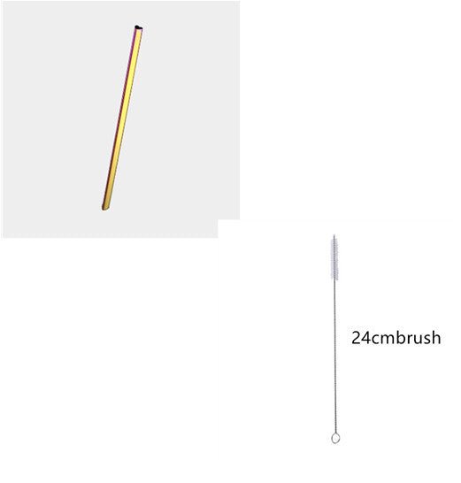 Drinking Straw Reusable Metal Straw Set Heart-shaped Bubble Tea Straws $9.50 Dana Fashion Color: Golden set Dana's Kitchen Overview Drinking Straw Reusable Metal Straw Set Heart-shaped Bubble Tea Straws Specification Material: 304 Stainless Steel Microwav