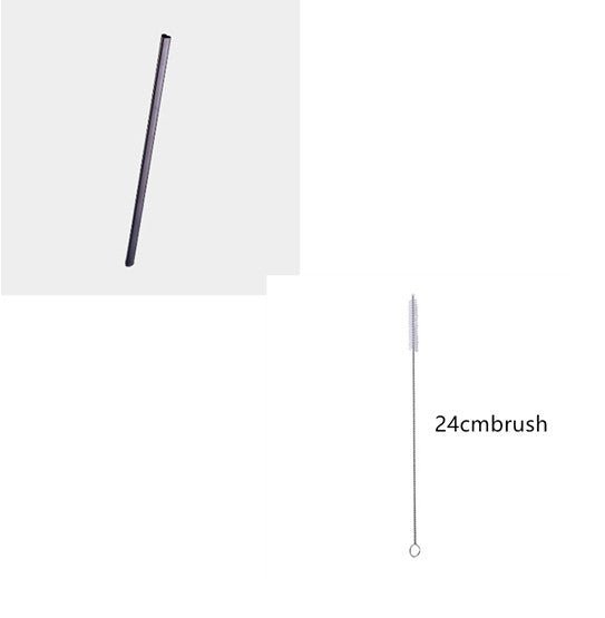 Drinking Straw Reusable Metal Straw Set Heart-shaped Bubble Tea Straws $9.50 Dana Fashion Color: Black set Dana's Kitchen Overview Drinking Straw Reusable Metal Straw Set Heart-shaped Bubble Tea Straws Specification Material: 304 Stainless Steel Microwave