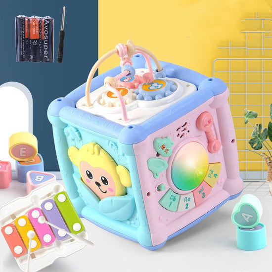 Drum baby early education toys $39.67 Dana Fashion Style: Edition Battery Toys & Hobbies Product Name: Building Blocks Cube Product size: 15.5x15.5x20cm Product material: plastic and electronic components Packing size: 17.5x17.5x16.5cm material: plastic F