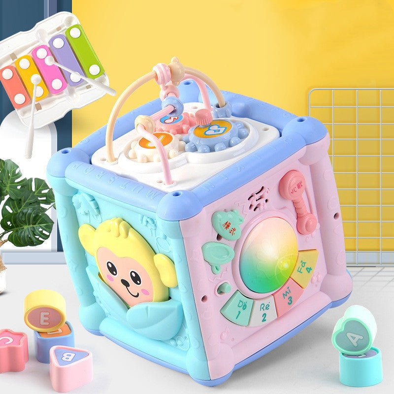 Drum baby early education toys $39.07 Dana Fashion Style: Standard Edition Toys & Hobbies Product Name: Building Blocks Cube Product size: 15.5x15.5x20cm Product material: plastic and electronic components Packing size: 17.5x17.5x16.5cm material: plastic