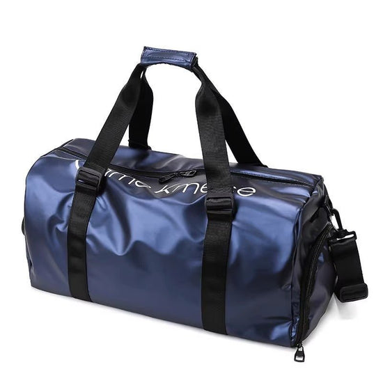 Dry Wet Separation Training Portable Short-distance Travel Bag $35.50 Dana Fashion Color: Dark Blue Women's Bags Product information: Lining texture: Nylon Pattern: Letters Applicable scenario: leisure travel Color: Black, champagne, pink, wine red, dark