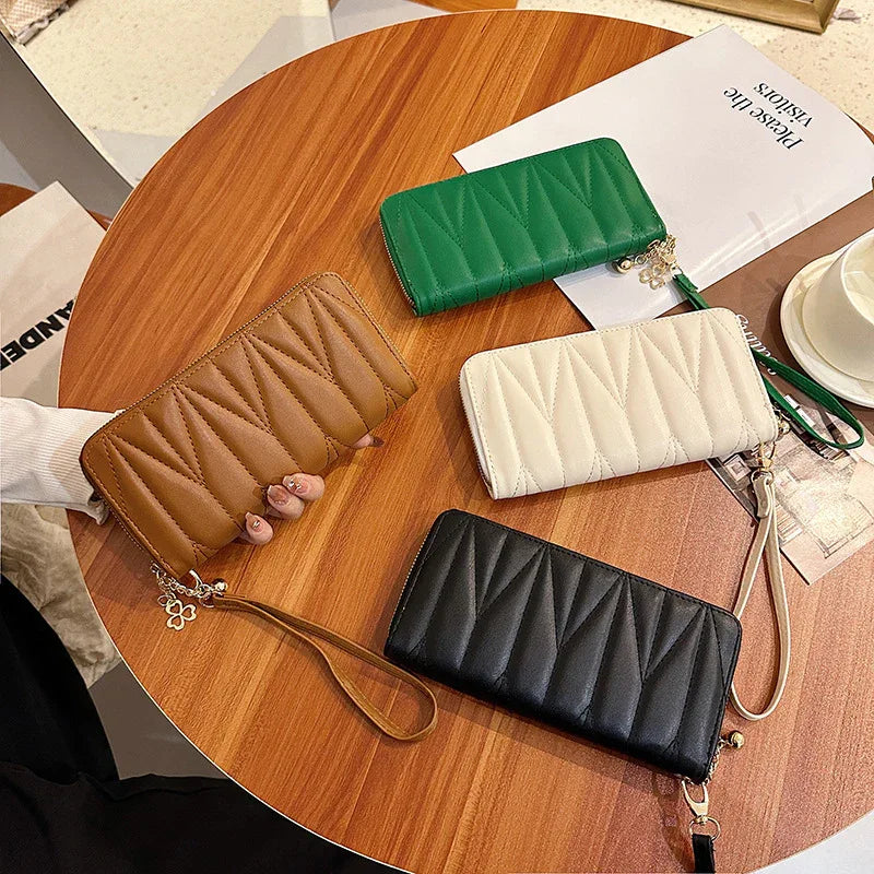 Rhombus Wallet Women's Long European And American Fashion - DanaFashionstore