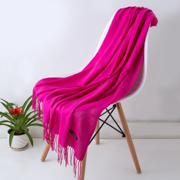 Thin Spring And Summer Long Air-conditioned Shawl