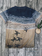 Women's 3D Printed Short Sleeve Wish - DanaFashionstore