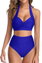 Split Bow Bikini Seaside Vacation Swimwear - DanaFashionstore