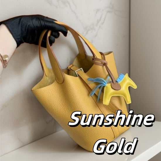 Basket Bag Palm Purple Blue Powder Yellow Ash Black White - Dana Fashion