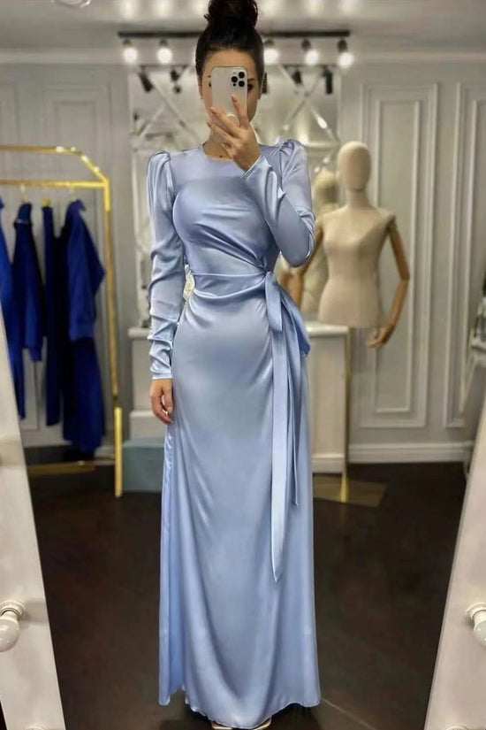 Elegant Waist-Fitting Irregular Hem Dress - Asymmetric Party Dress