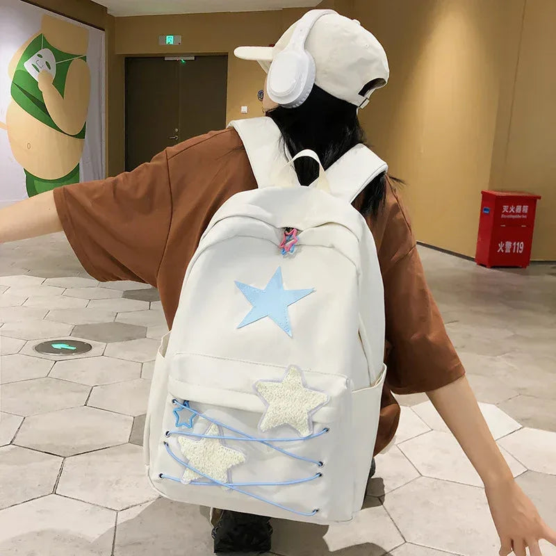 Sweet Girl Backpack XINGX Strap College Style Large Capacity Leisure - DanaFashionstore