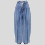 High Waist Zipper Denim Loose Harem Pants - DanaFashionstore