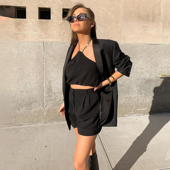 Women's Halter Short Sleeveless Top