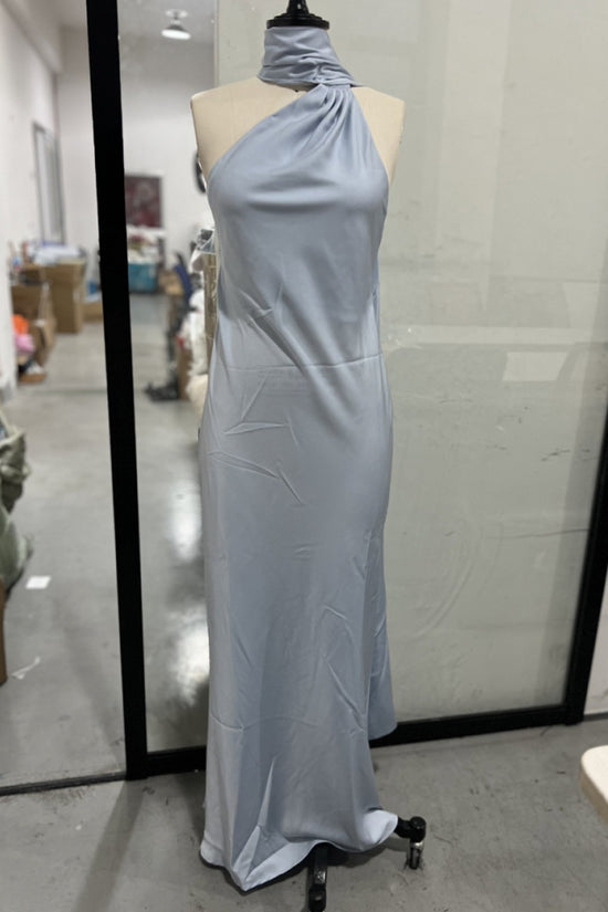 Elegant Satin Ribbon Sling Party Sleeveless Dress