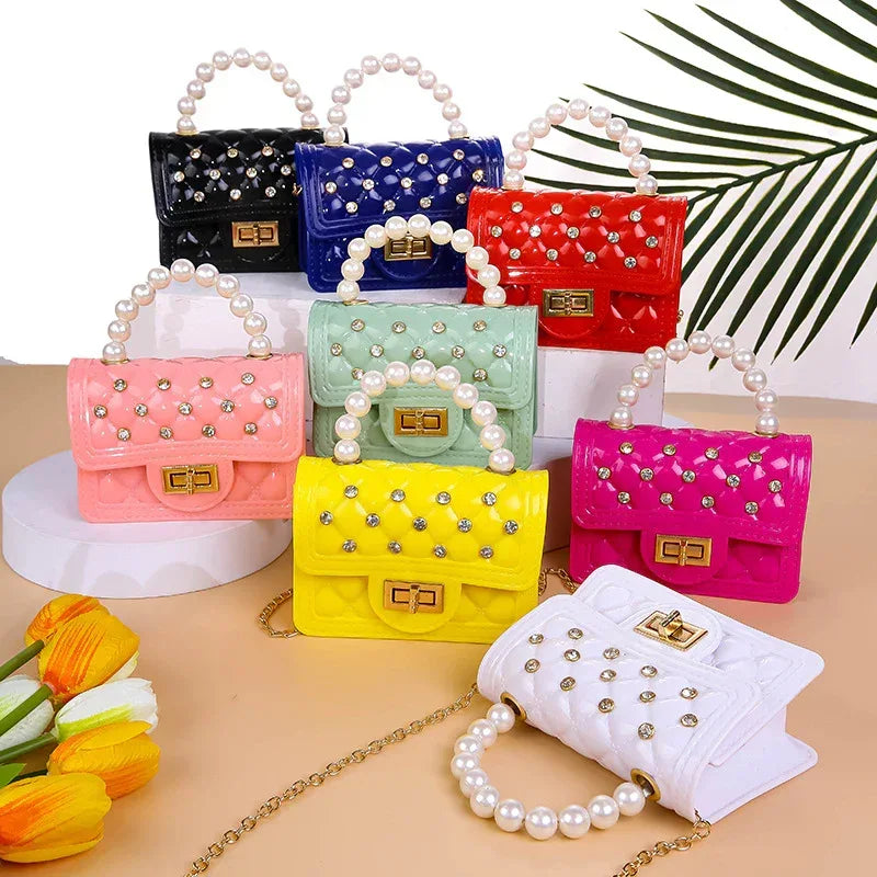 Women's Fashion Pearl Hand Shoulder Messenger Bag - DanaFashionstore