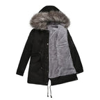 Parka Cotton-Padded Coat 2026 - Mid-Length Hooded Winter Jacket - DanaFashionstore
