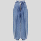High Waist Zipper Denim Loose Harem Pants - DanaFashionstore