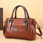 New Retro Contrasting Color Large Capacity Bag - DanaFashionstore