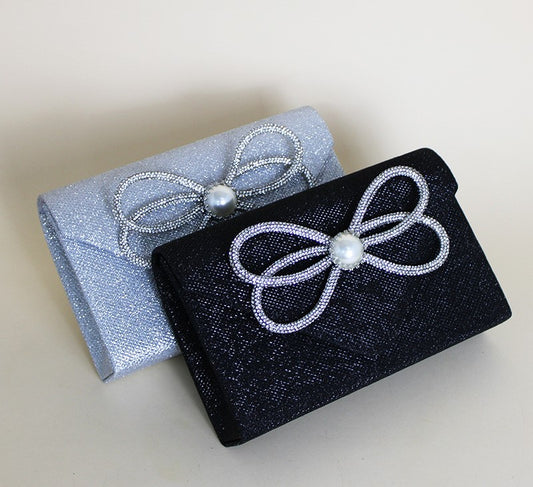 Women's Dinner Clutch Diamond Flip Square Bag Party Fashion - Dana Fashion