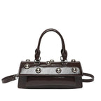 Fashion Rivet Handbag Women's Shoulder Messenger Tote Bag - DanaFashionstore