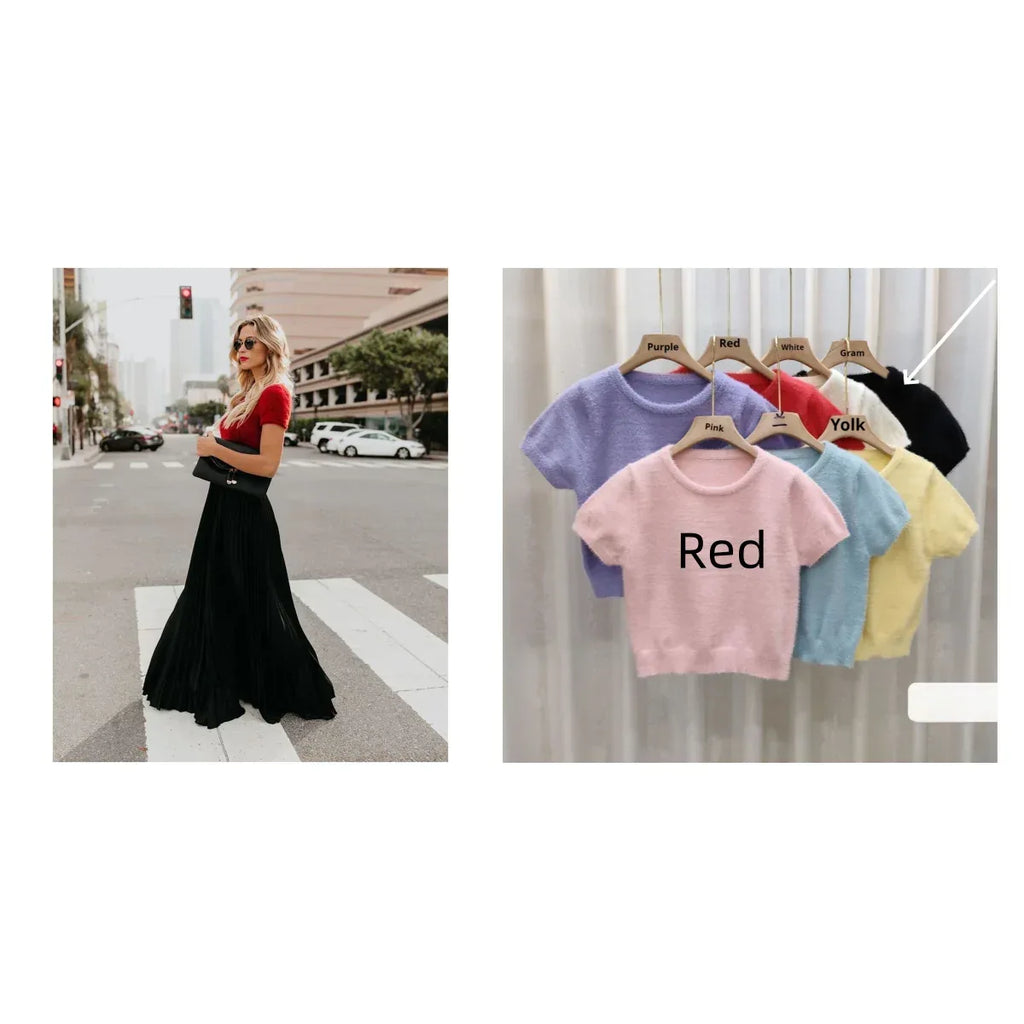 Women fashion casual skirt girls high Waist long skirts - DanaFashionstore