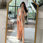 Womens Long-sleeve Top And Skirt Set