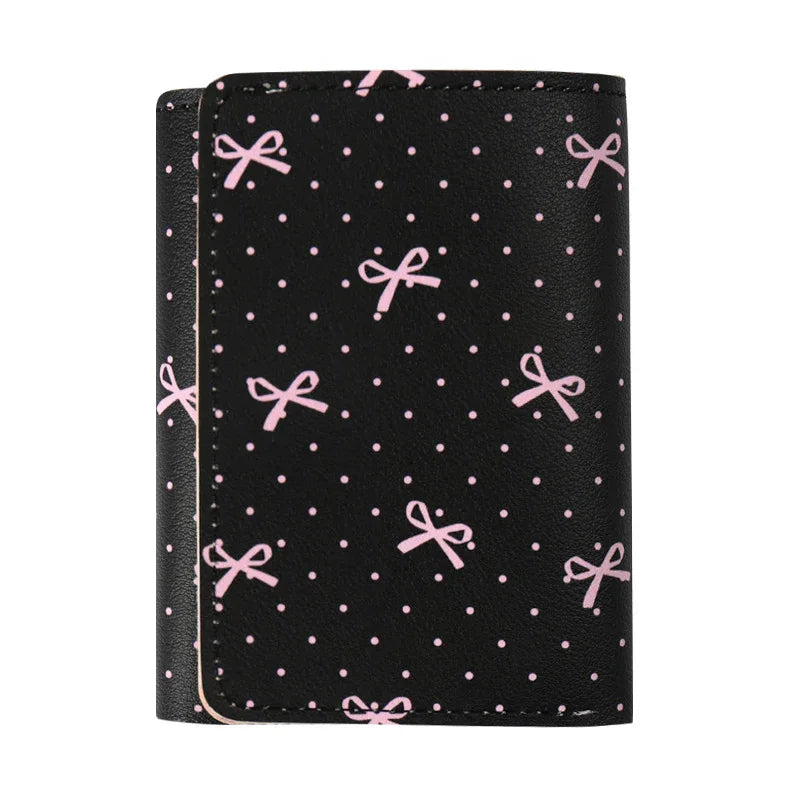 Butterfly-patterned Short Style Three-fold Wallet Multifunction - DanaFashionstore