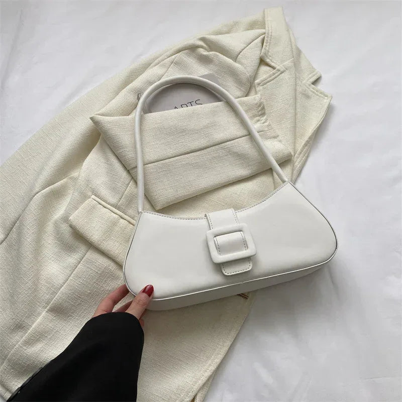 Western Style Shoulder Texture Crossbody Underarm Small Square Bag - DanaFashionstore
