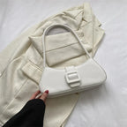 Western Style Shoulder Texture Crossbody Underarm Small Square Bag - DanaFashionstore