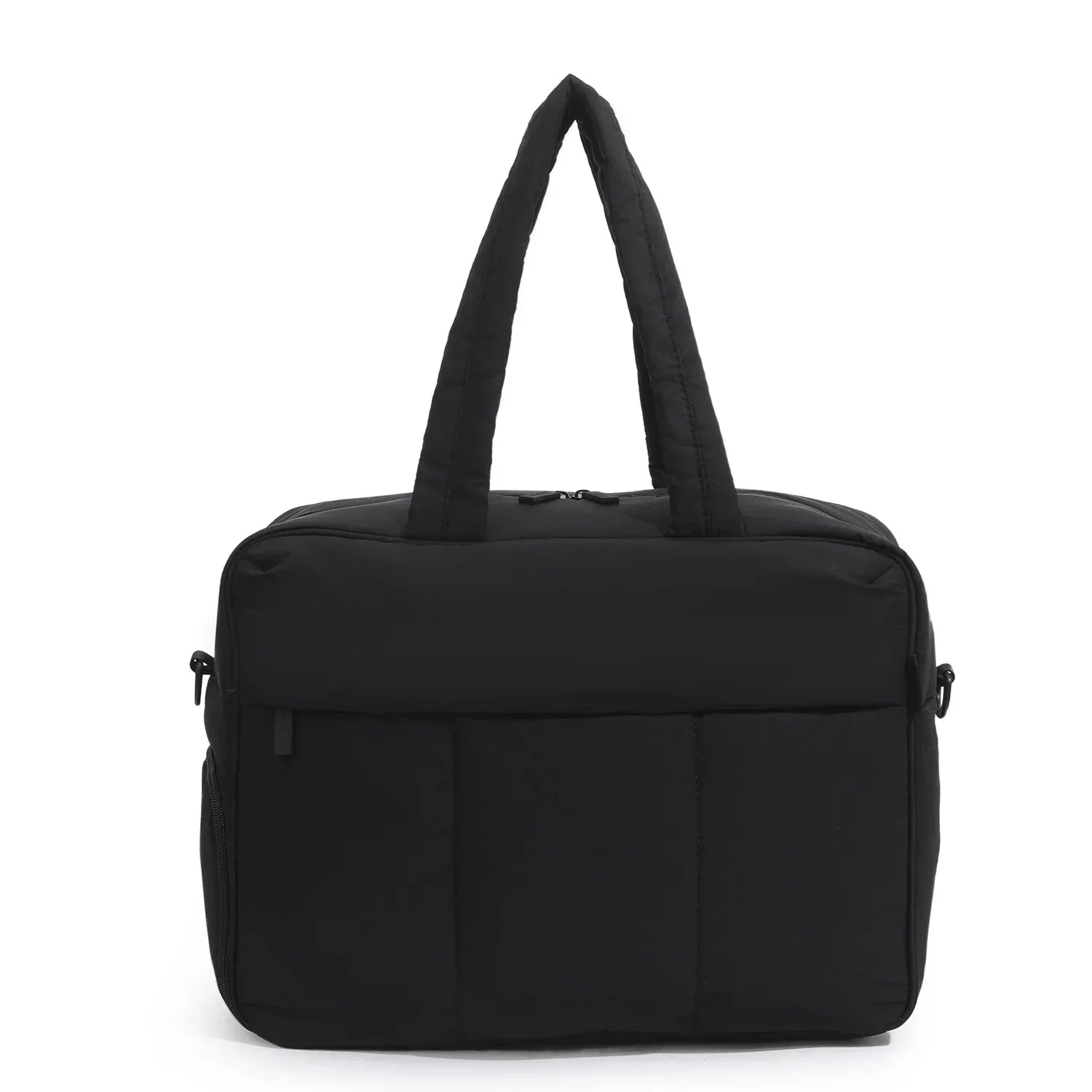 Down Handbags Winter Travel Duffle Bag With Shoes Compartment Portable Sports Yoga Gym Fitness Shoulder Bags For Weekender Overnight Tote Women - DanaFashionstore