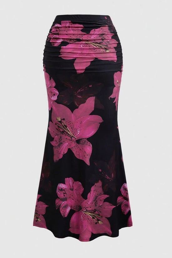 A- Line Skirt Leisure Vacation Long Women's Clothing - Dana Fashion