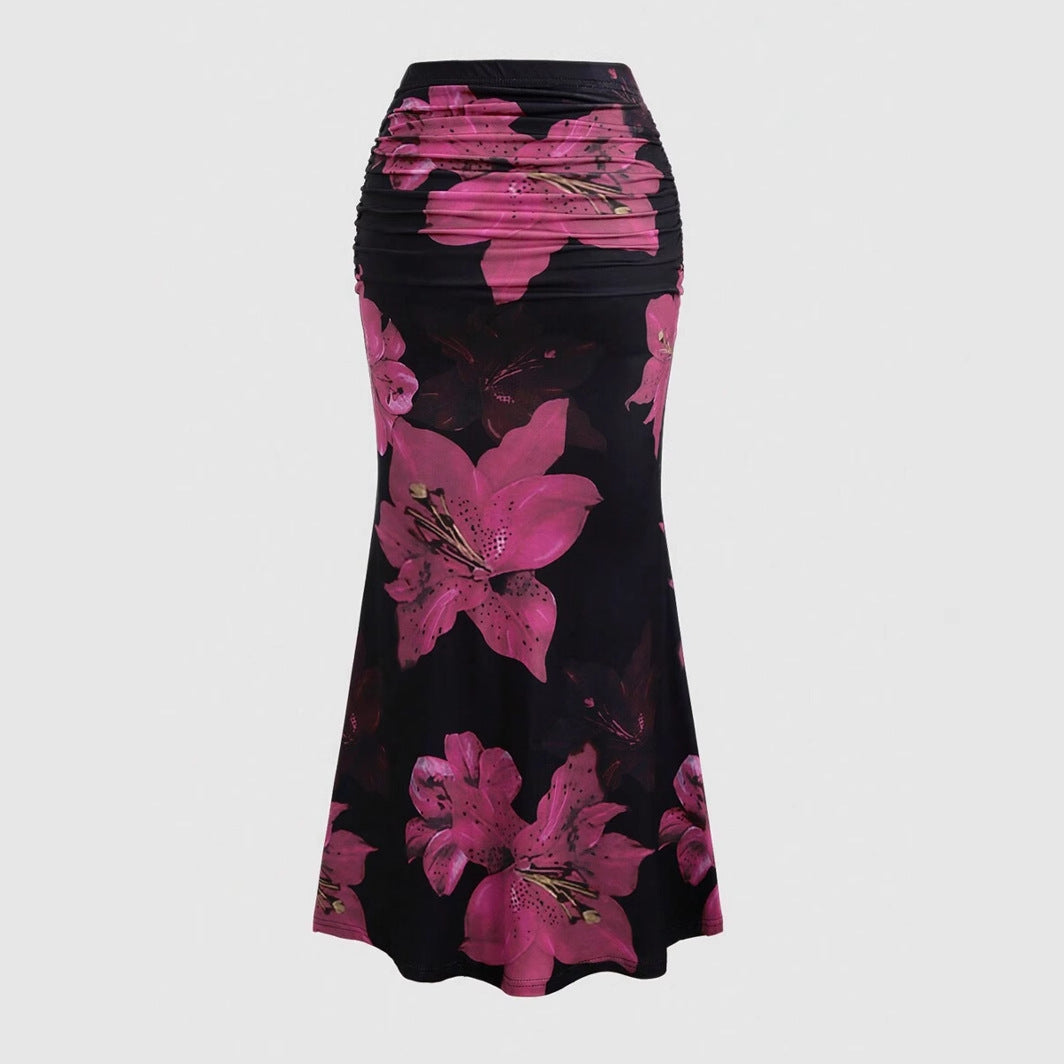 A- Line Skirt Leisure Vacation Long Women's Clothing - Dana Fashion