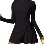 Two-Piece Tennis Skirt 2026 - Anti-Exposure Sports Yoga Skirt - DanaFashionstore