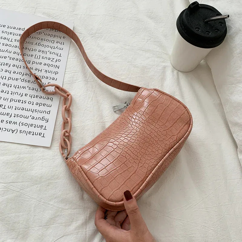 Net Red French Underarm Bag Small Bag Texture Western Style Ins Temperament Shoulder Bag Women - DanaFashionstore