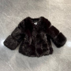 Fox fur short coat
