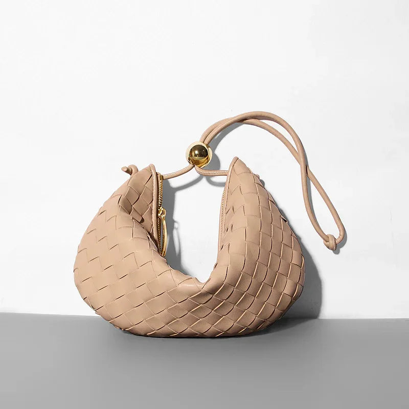 Small Golden Ball Woven Handbag Summer - DanaFashionstore