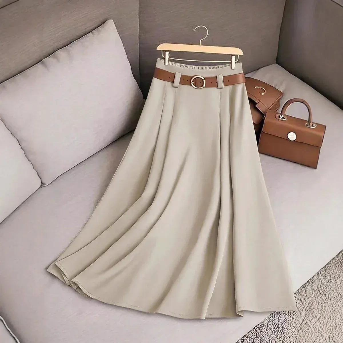 Women's Casual Pleated Skirt Can Be Printed - DanaFashionstore