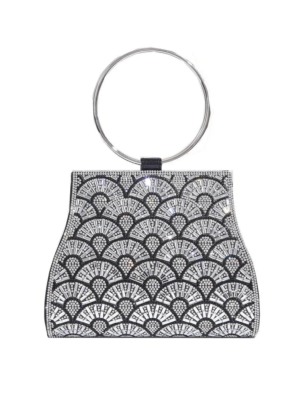 Dinner Bag Inlaid With Diamond PU European And American Chain - DanaFashionstore