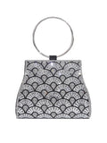 Dinner Bag Inlaid With Diamond PU European And American Chain - DanaFashionstore