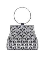 Dinner Bag Inlaid With Diamond PU European And American Chain - DanaFashionstore
