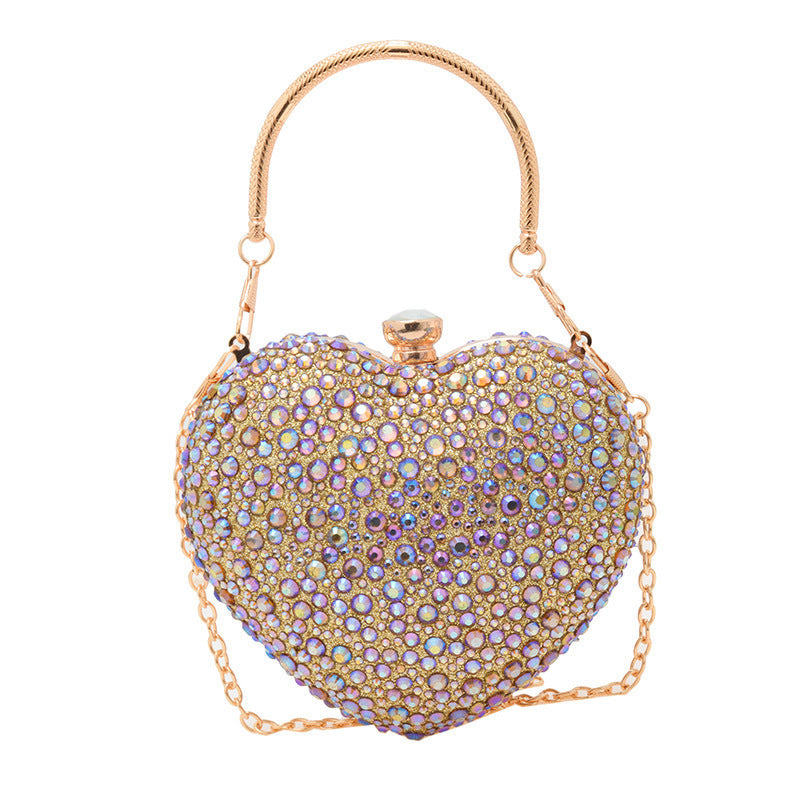 Fashion Chain Diamond-encrusted Shoulder Crossbody Handbag - Dana Fashion