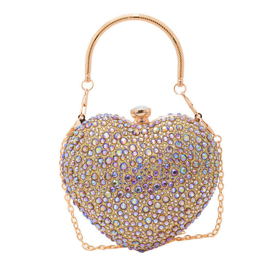 Fashion Chain Diamond-encrusted Shoulder Crossbody Handbag - Dana Fashion