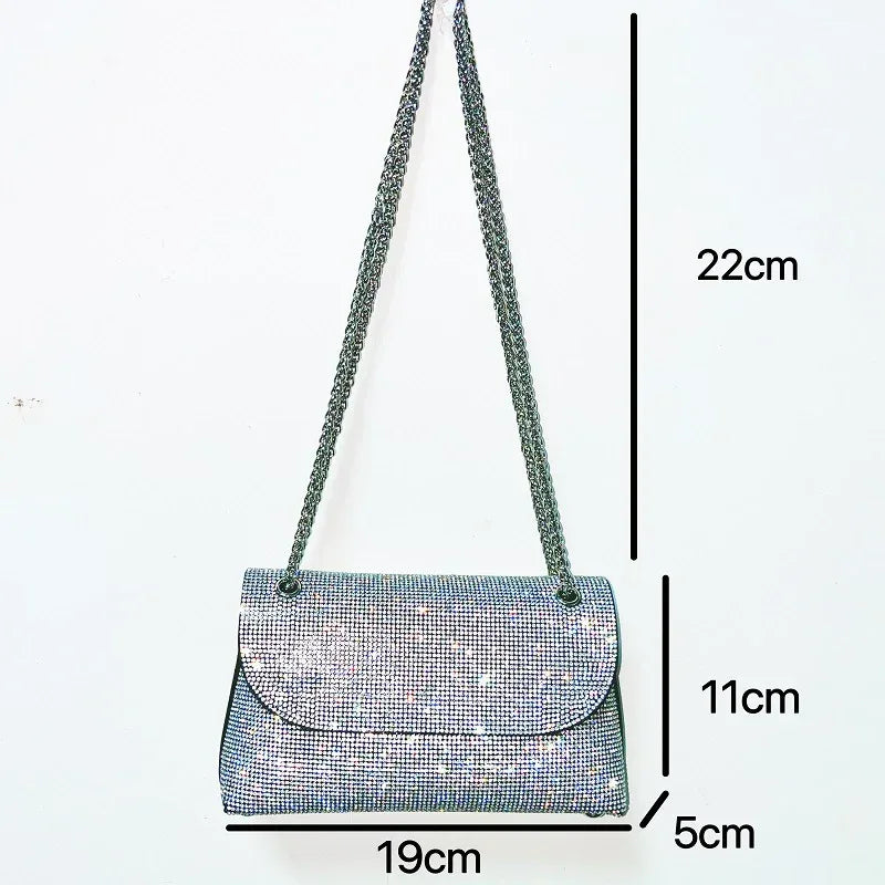 Niche Design Single Shoulder Women's Bag Full Of Diamonds Super - DanaFashionstore