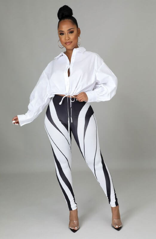 Early Autumn Fashion Autumn Clothes Fashion $59.00 Dana Fashion Color: 8604 Pants Size: L Women's clothing Product information: Sleeve type: regular sleeve Main fabric composition: Polyester Fiber Size: S,M,L,XL,XXL Style type: temperament commute Style: