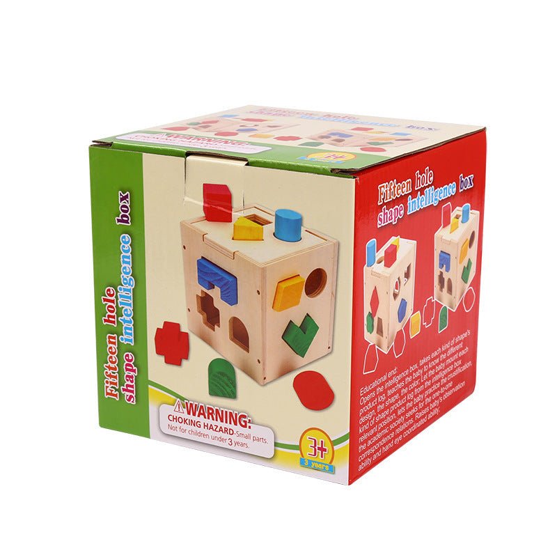 Early education building block toys $24.05 Dana Fashion Style: Cube Toys & Hobbies Product name: matching intelligence box Product material: pine Suitable age: 1-3 years old Product weight: 530g Product packaging: color box