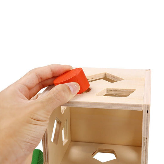Early education building block toys $24.05 Dana Fashion Style: Cube Toys & Hobbies Product name: matching intelligence box Product material: pine Suitable age: 1-3 years old Product weight: 530g Product packaging: color box