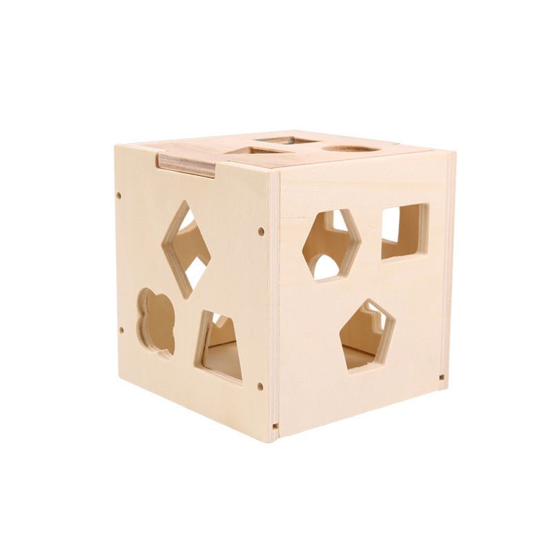Early education building block toys $24.05 Dana Fashion Style: Cube Toys & Hobbies Product name: matching intelligence box Product material: pine Suitable age: 1-3 years old Product weight: 530g Product packaging: color box