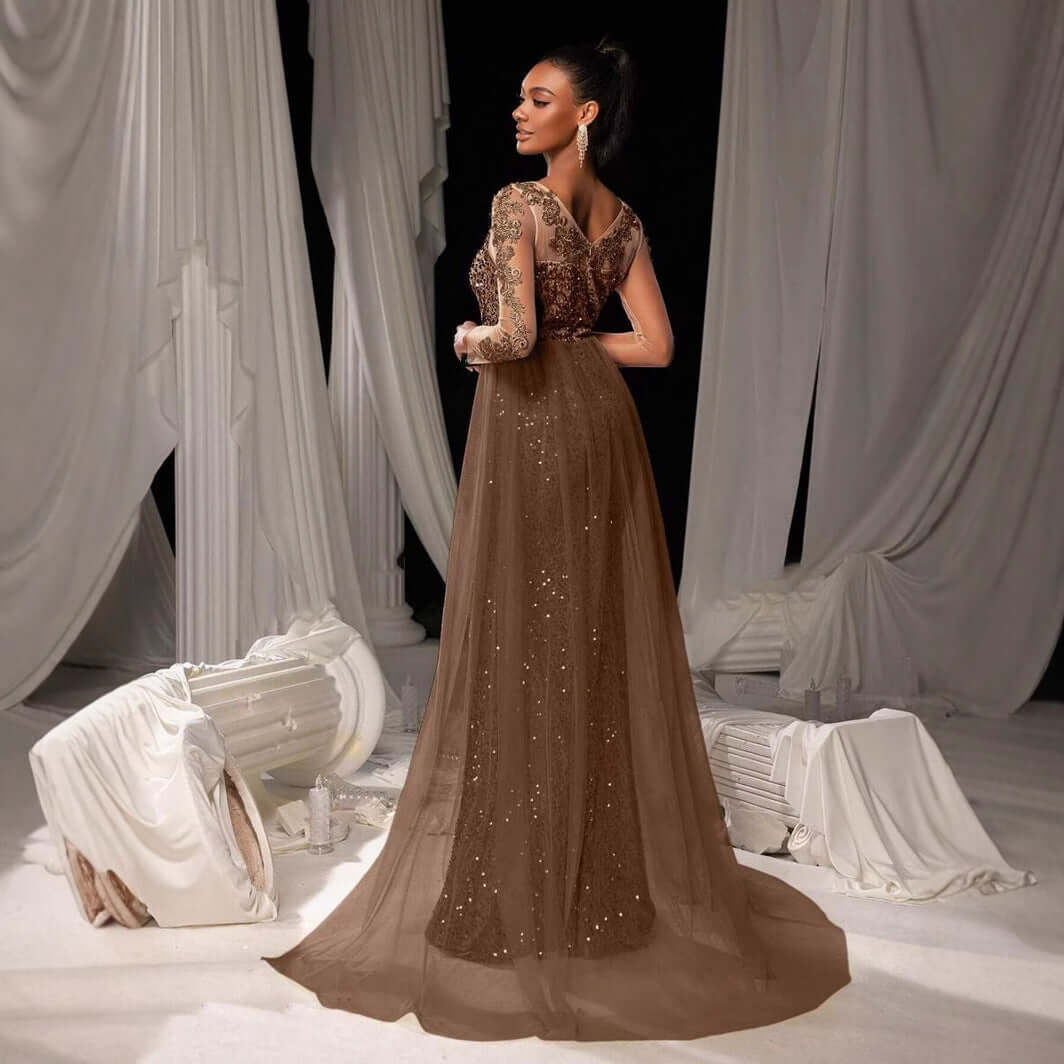 Women's Dance Lace Party Evening Dress $73.04 Dana Fashion Color: Black Size: L Women's clothing Product information: Color: dark brown, black, dark green, gold, pink Waist Type: Mid waist Size: S,M,L,XL,XXL,XXXL Skirt length: long skirt Fabric name: Poly