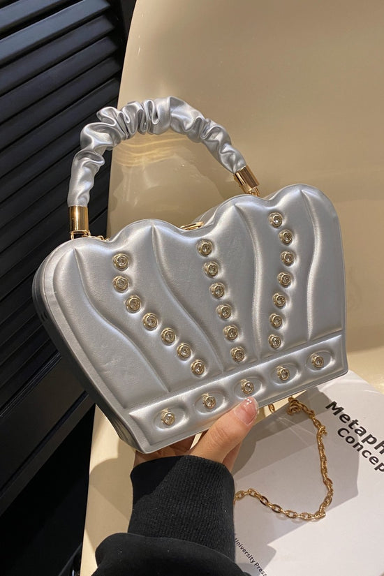 Crown Handbags High-grade Elegant Affordable Luxury Fashion Shoulder Messenger Bag - Dana Fashion