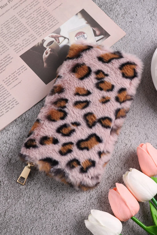 Creative Plush Coin Purse Fashion Leopard Print - DanaFashionstore